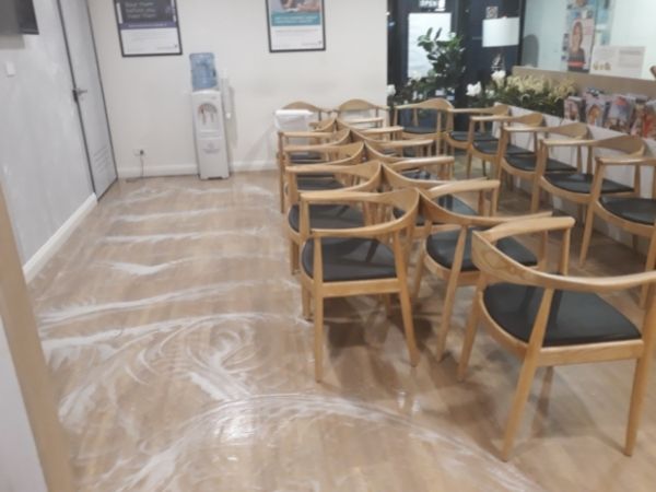 medical centre cleaning